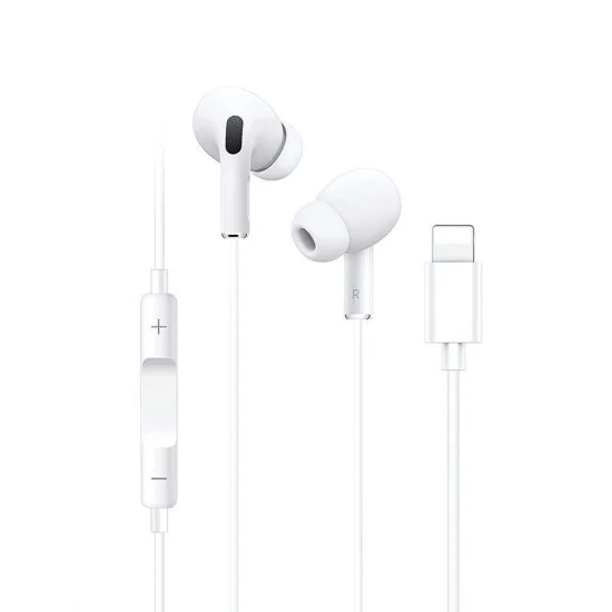 Yesido Lightning Earphone - White